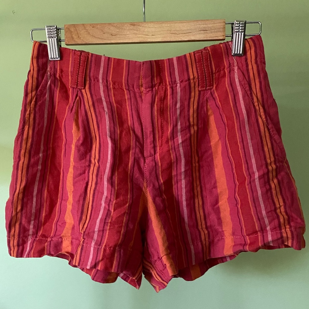 LOFT Soft Striped Shorts